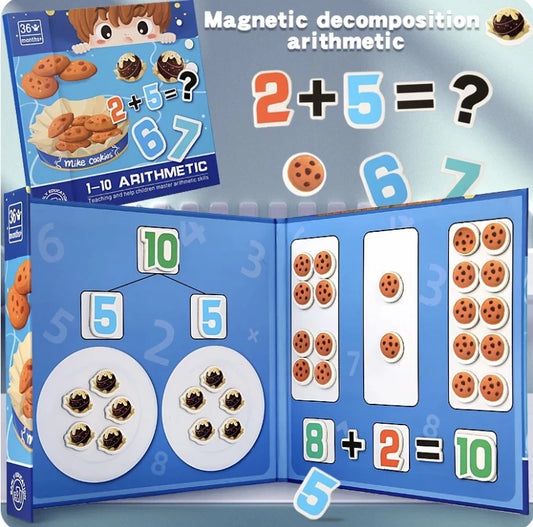 Magnetic Montessori Math Tool