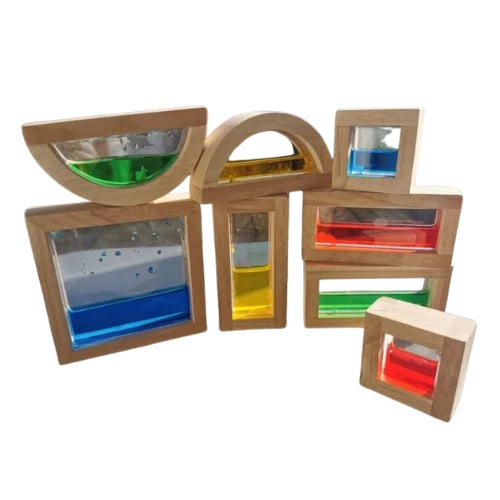 Montessori Wooden Sensory Blocks - Large