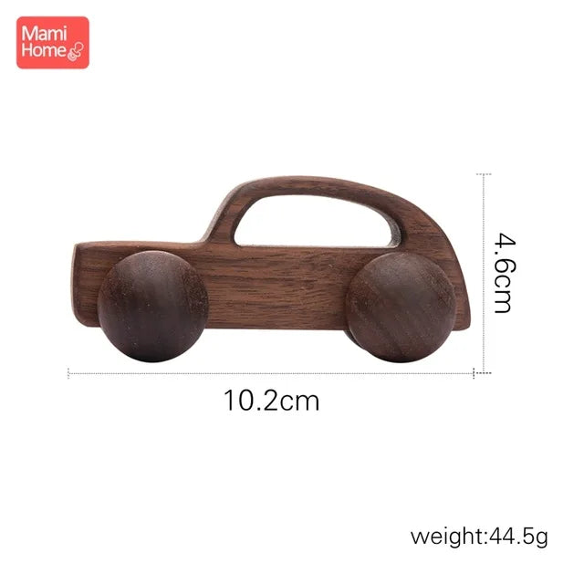 Wooden Montessori  Baby wooden Dragging Toys