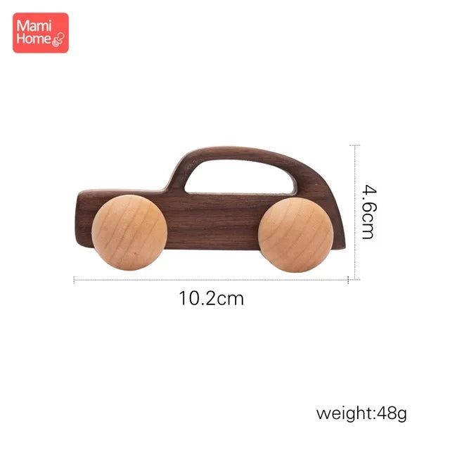 Wooden Montessori  Baby wooden Dragging Toys