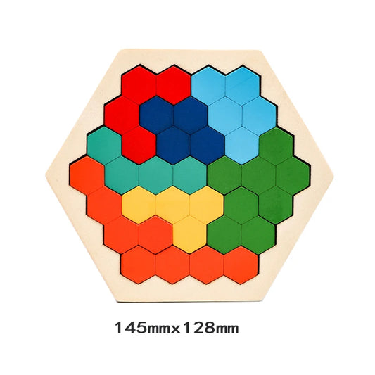 3D Wooden  Math Jigsaw
