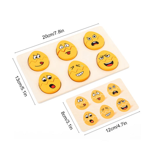 Montessori  Emotions Puzzles