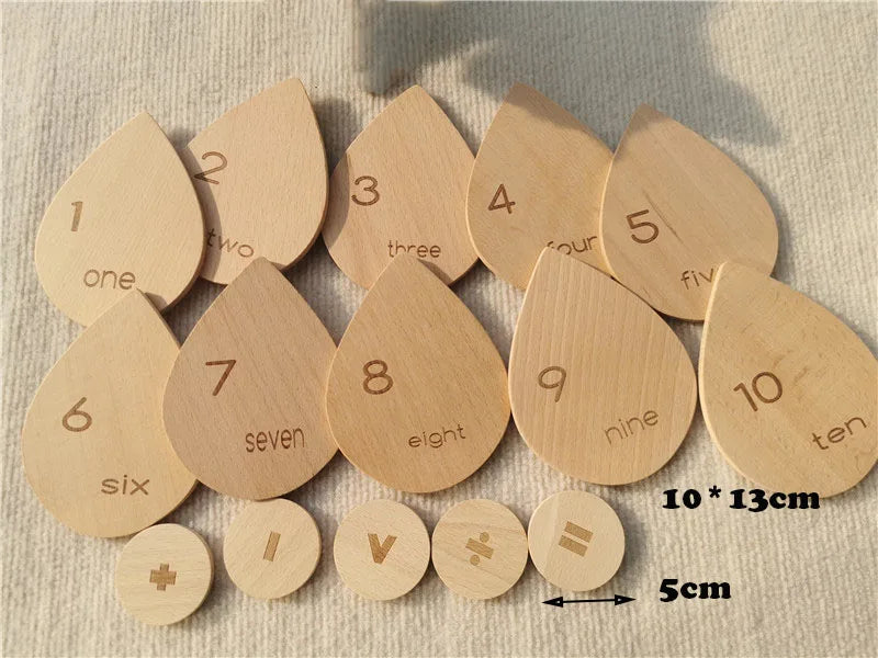 Wooden Montessori Sensory Sorting Trays