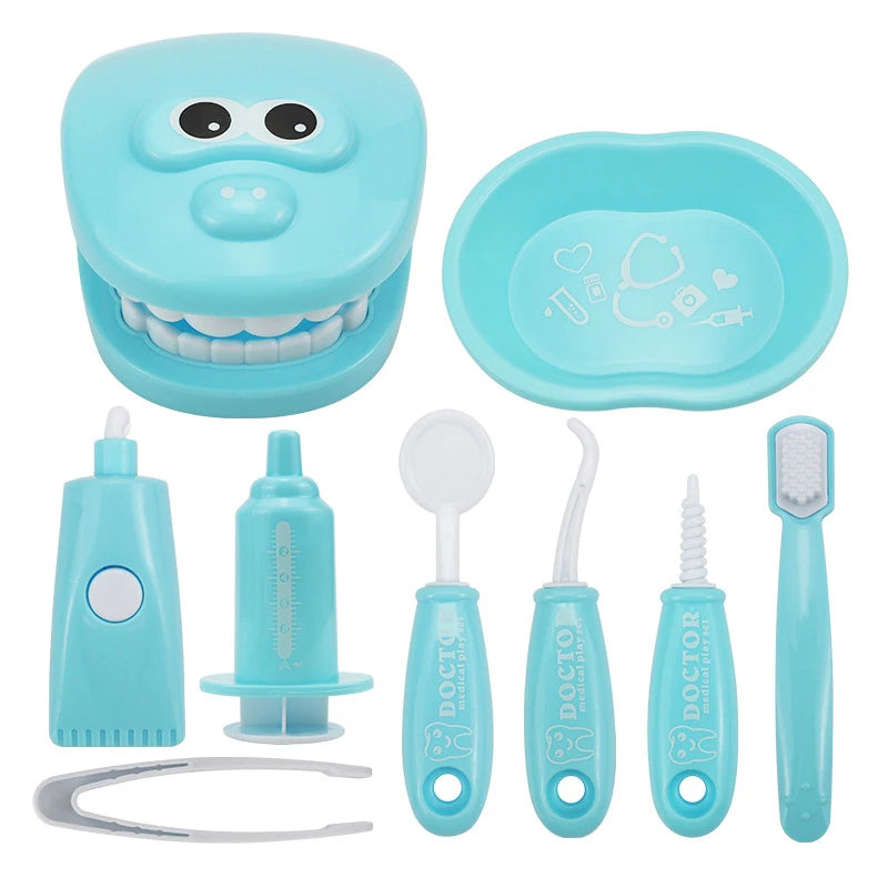 9pcs/set Teeth Brush Teaching Model