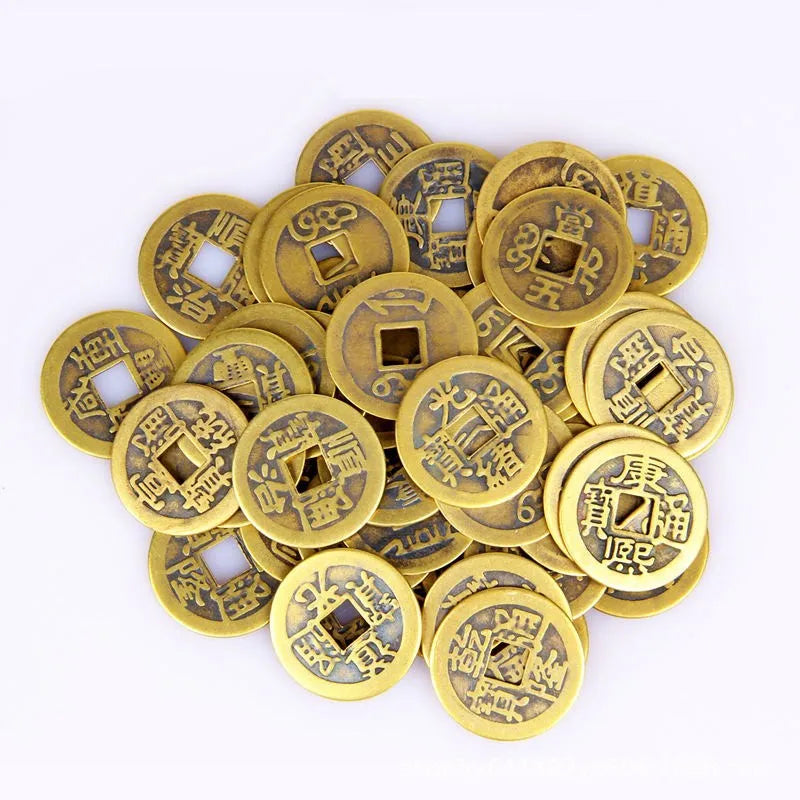 10Pcs Chinese Feng Shui Lucky Ching/Ancient Coins