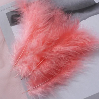 50pcs Natural Feathers 4-6 Inches 10-15cm