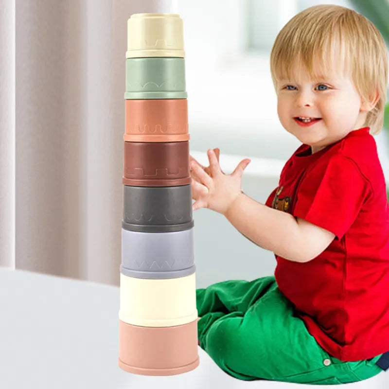 Montessori  Baby Stacking Cup Toys