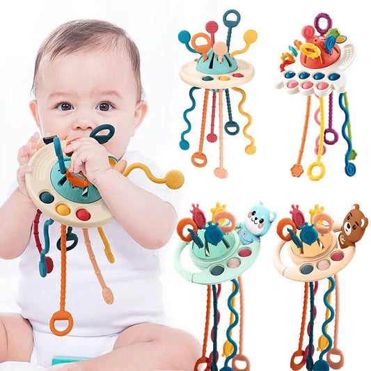 Baby Montessori Sensory Toys Baby 6 12 Months,  Develop, Teething Activity