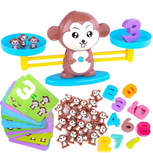 Montessori Monkey Balance Math Game