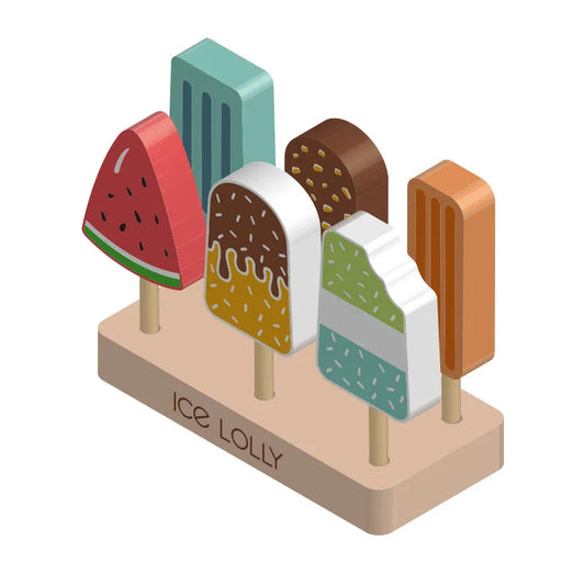 Wooden Simulation Ice Cream