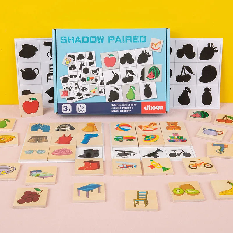 Montessori Shape Matching Board Game