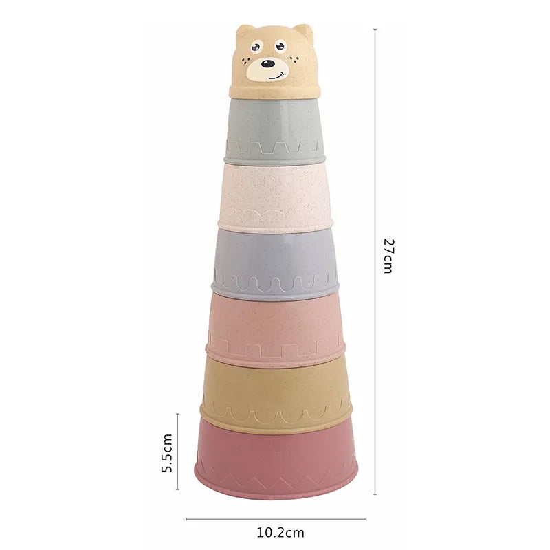 Montessori  Baby Stacking Cup Toys