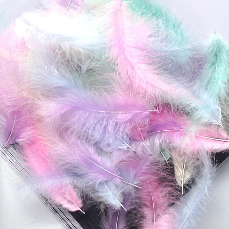 50pcs Natural Feathers 4-6 Inches 10-15cm