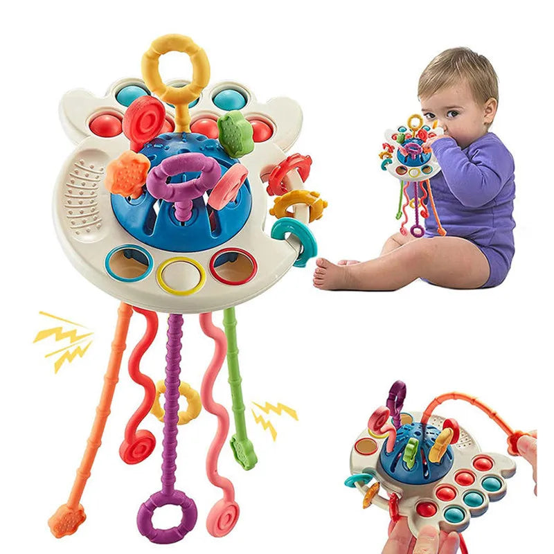 Baby Montessori Sensory Toys Baby 6 12 Months,  Develop, Teething Activity