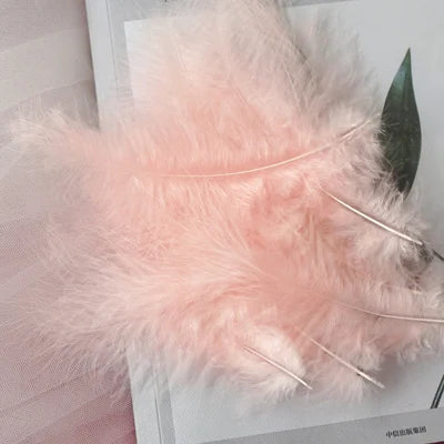 50pcs Natural Feathers 4-6 Inches 10-15cm