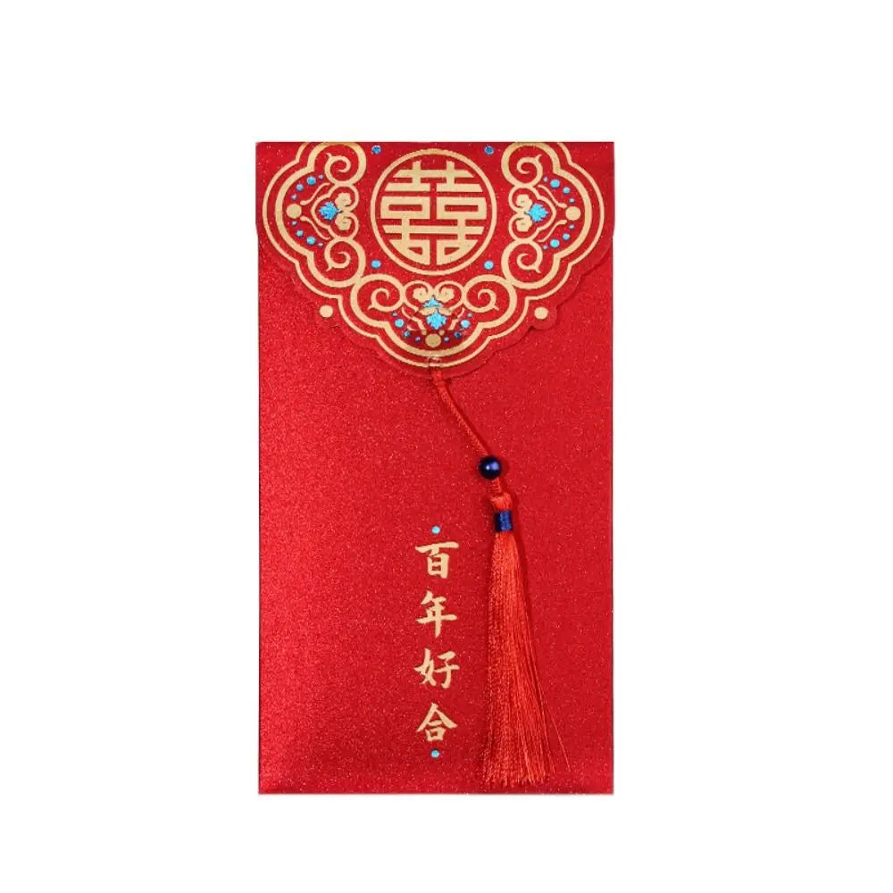 10pc Chinese Lucky Red Money Envelopes