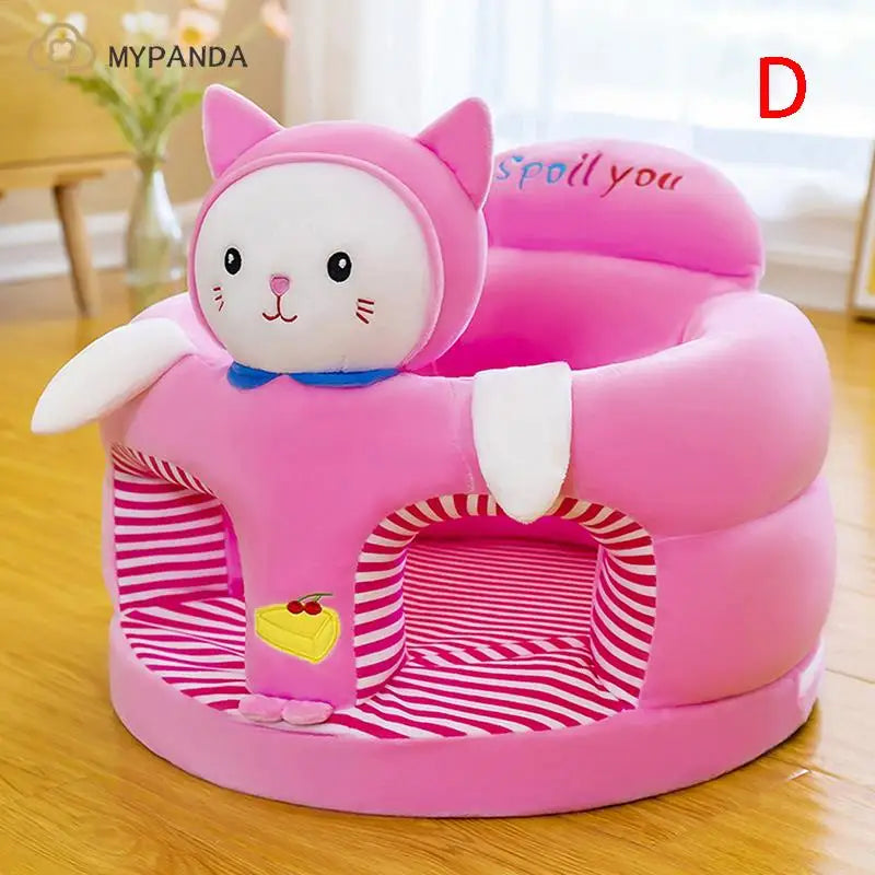 Baby Sitting Chair Learning Support Seat Cushion Cover