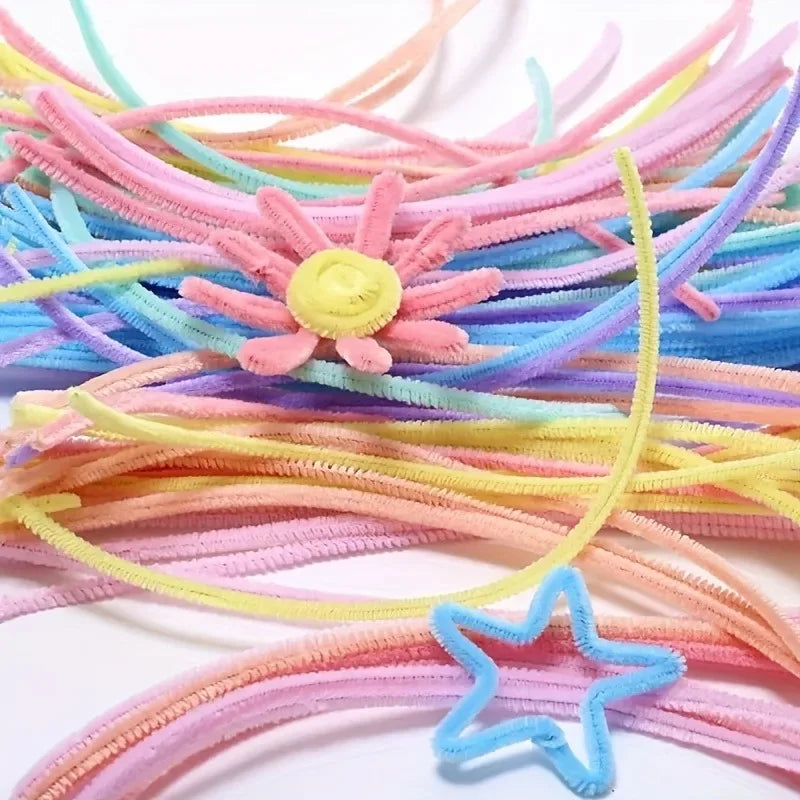 Colourful Chenille Stems Pipe Cleaners