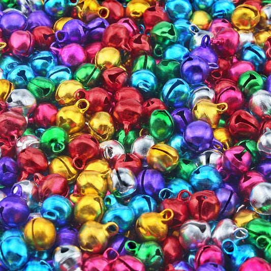 50-300PCS Small Jingle Bells Loose Parts