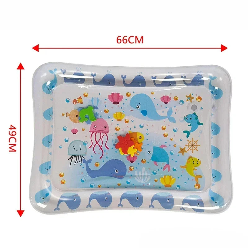 Baby Water Play Mat Inflatable Tummy Time