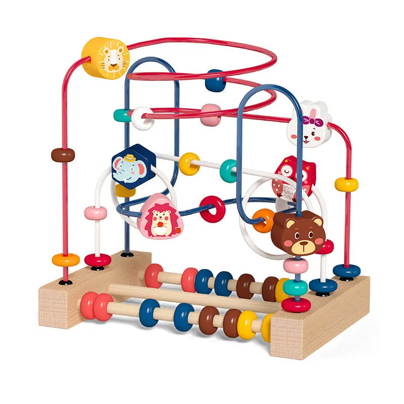 Montessori Baby Toys Wooden Maze