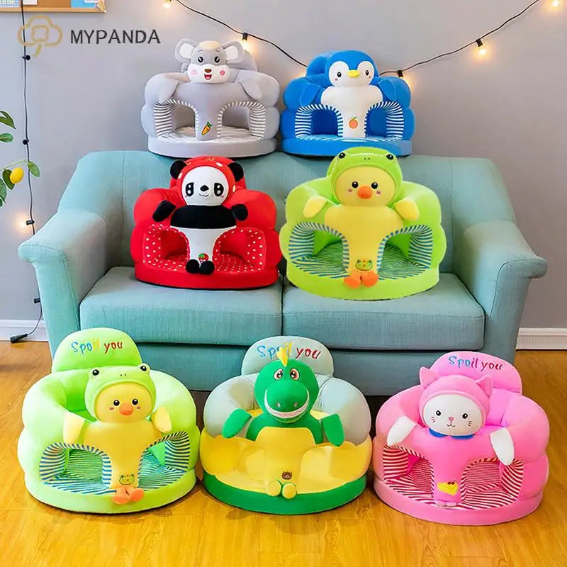 Baby Sitting Chair Learning Support Seat Cushion Cover