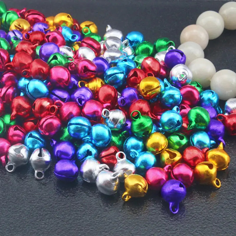 50-300PCS Small Jingle Bells Loose Parts