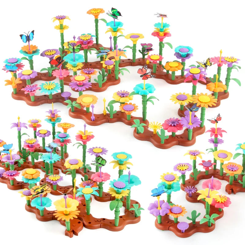 Grow Their Imagination with STEM Educational Flower Garden Building