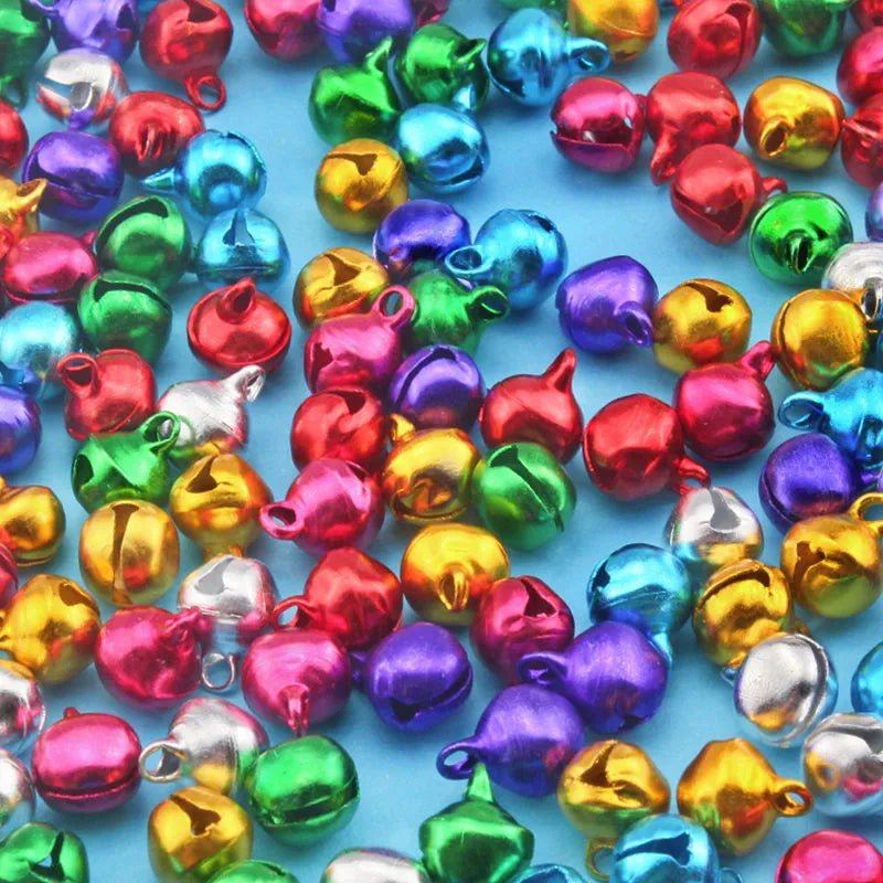 50-300PCS Small Jingle Bells Loose Parts